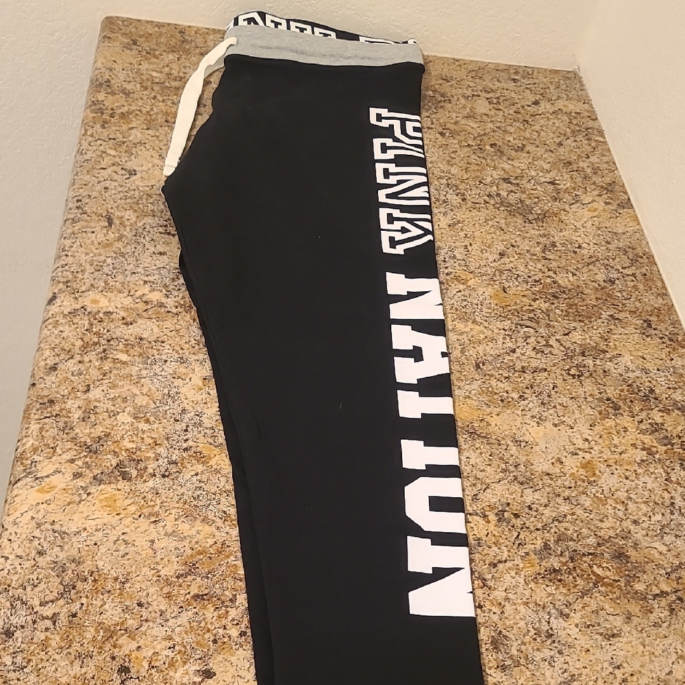 PINK Victoria's Secret Black Yoga Pants